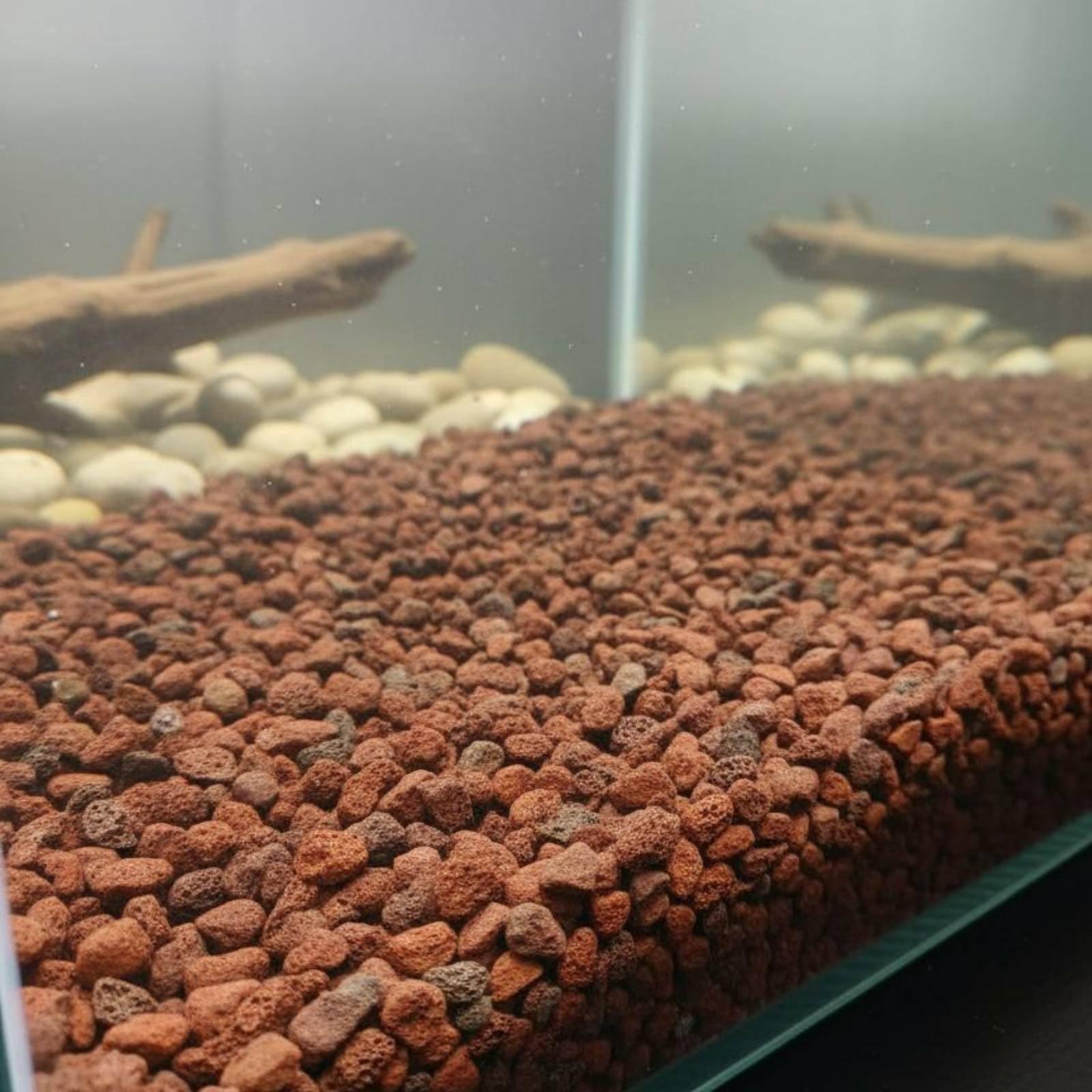 Planted Aquarium Media - Fish Tank Lava Rock Decor Natural