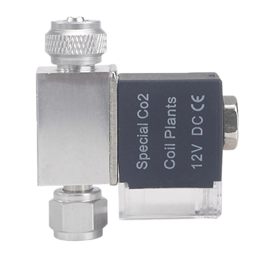 Aquarium Planting - CO2 Value Aquarium Regulator Magnetic Solenoid