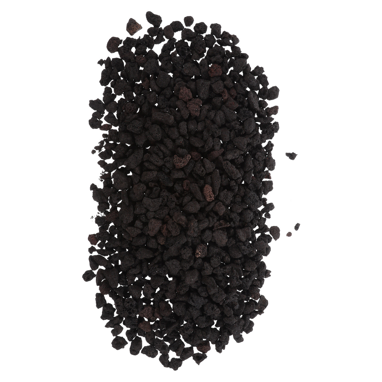 Aquarium Planting - 1Pack Black Volcanic Rock 2.2lbs Natural
