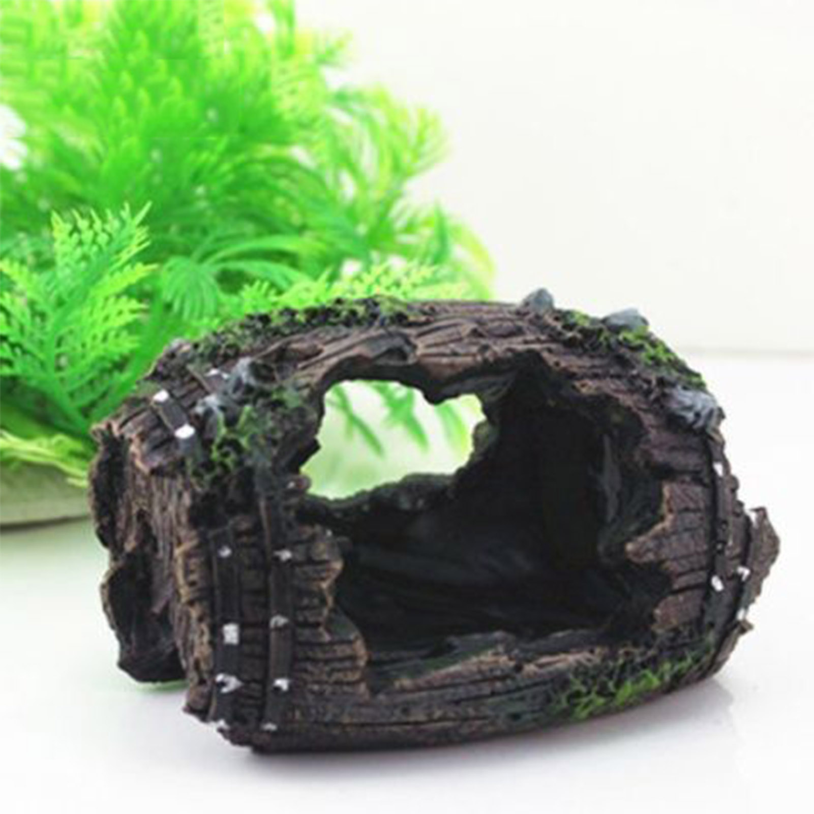 Planted Aquarium Media - Aquarium Ornament Hollow Hole Log Tree