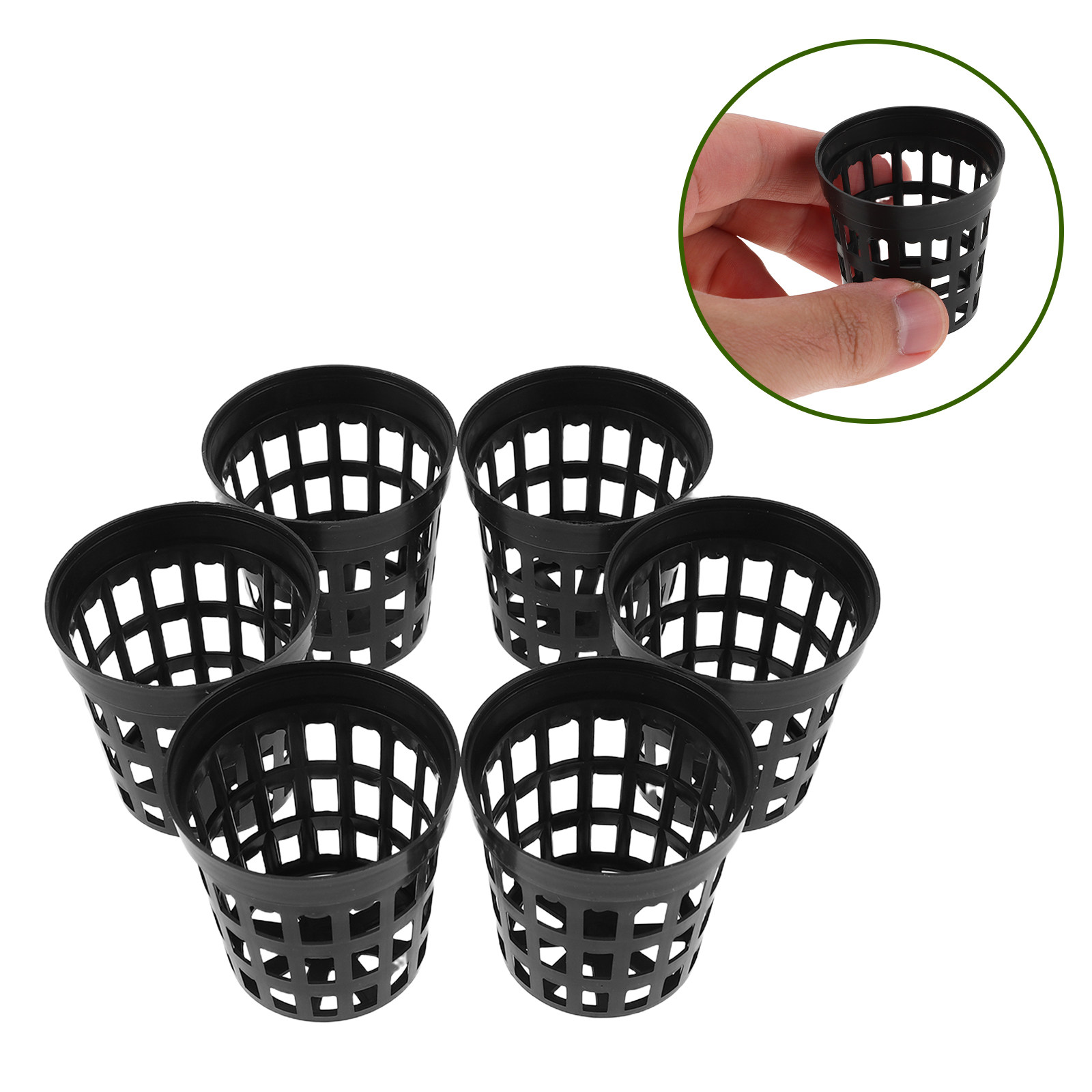 Aquarium Planting - 40Pcs Aquarium Plant Holder Plastic Mesh