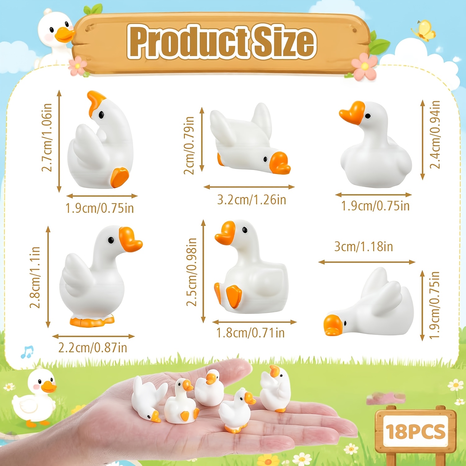 12/18PCS Multi style cute litt - Aquarium Planting ulasan dan harga