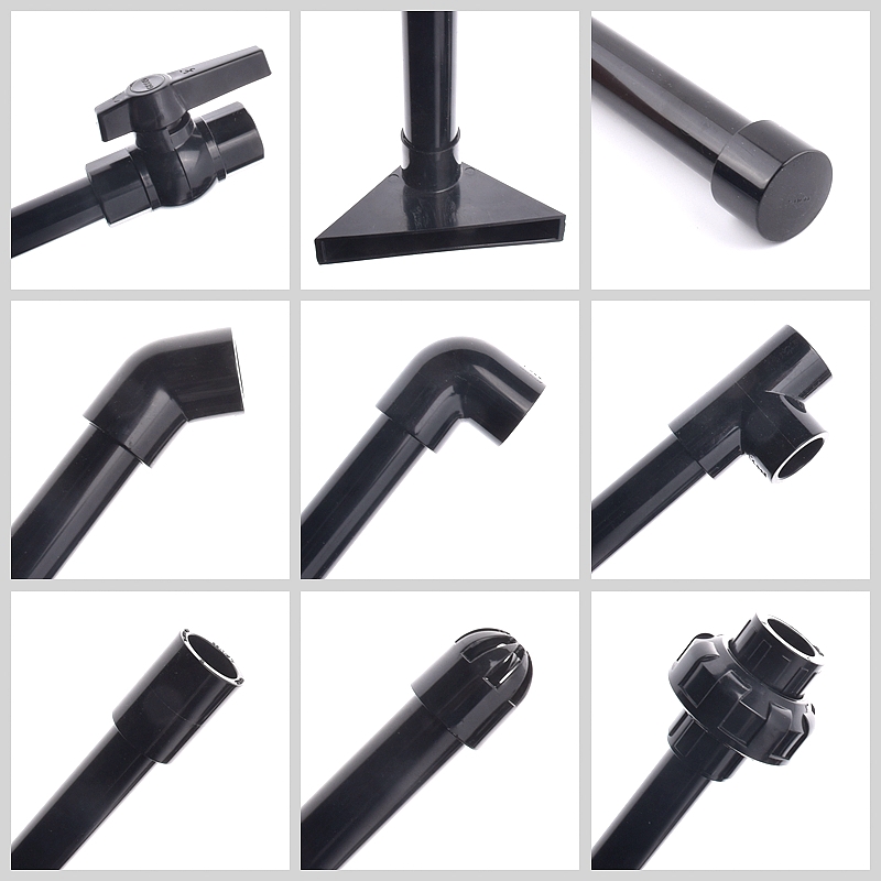 20-50mm Black UPVC Pipe Connec - Planted Aquarium Youtube ulasan dan harga