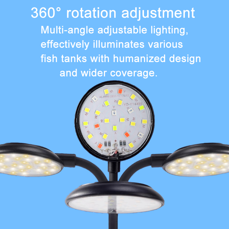 USB Aquarium LED Lamp Fish Tan - Aquarium Plant Grow Light ulasan dan harga