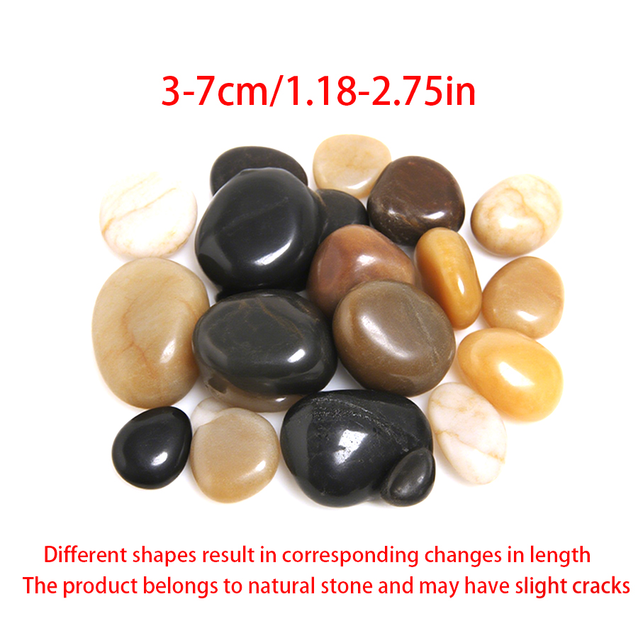 300-700g Smooth River Pebbles, - Aquarium Planted Soil ulasan dan harga