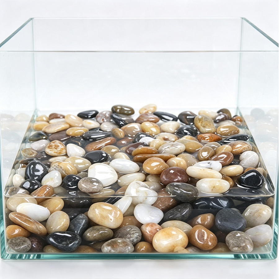 300-700g Smooth River Pebbles, - Aquarium Planted Soil ulasan dan harga