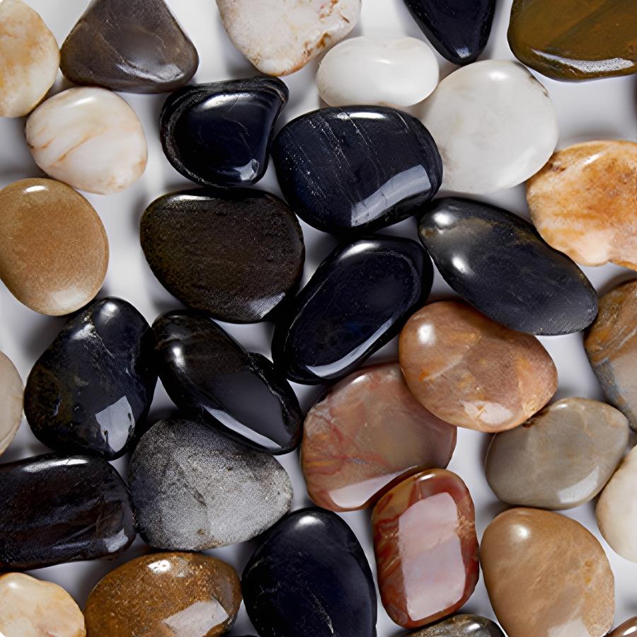 300-700g Smooth River Pebbles, - Aquarium Planted Soil ulasan dan harga