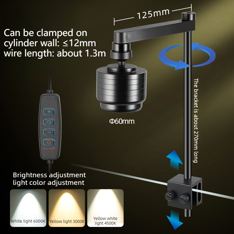Fish Tank Light LED 3 Colors W - Aquarium Plant Grow Light ulasan dan harga