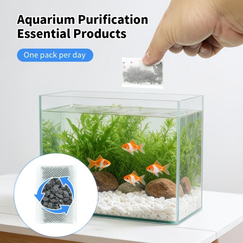10/20/40pcs Aquarium Activated - Planted Aquarium Media ulasan dan harga
