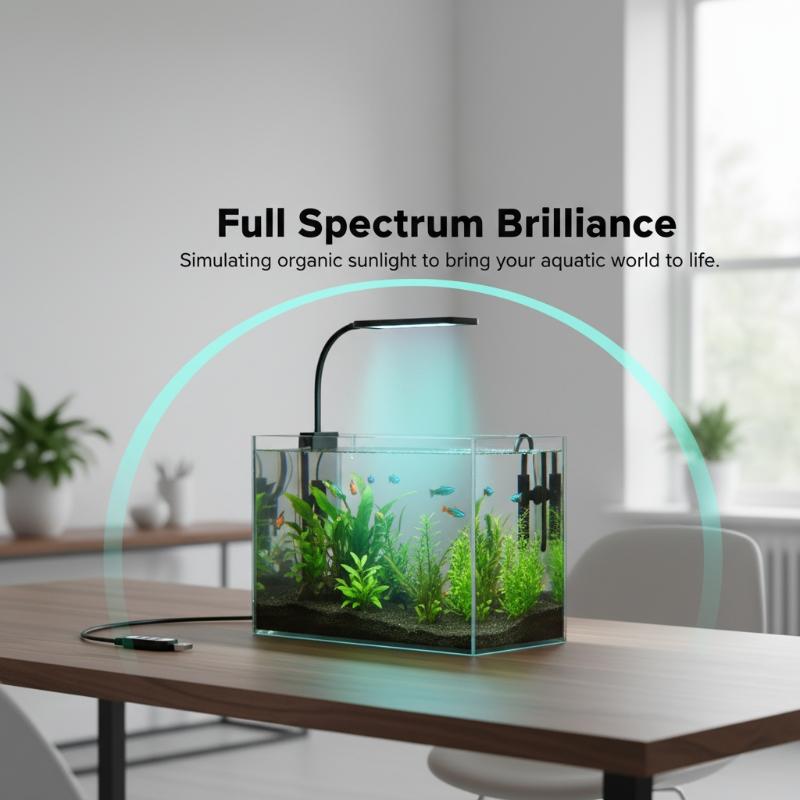 USB Aquarium Clip Light Flexib - Aquarium Planting ulasan dan harga