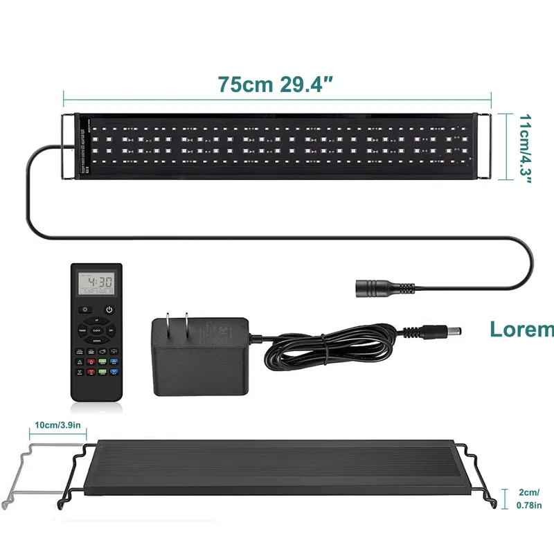 SIROKA 75cm Professional LED F - Aquarium Plant Live ulasan dan harga