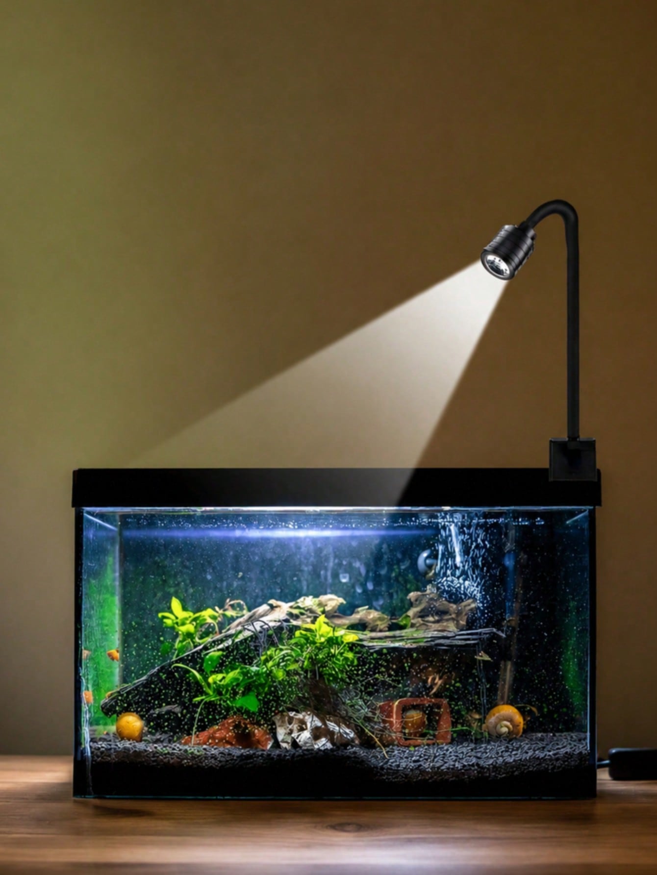 USB aquarium lights, Zoom Sout - Aquarium Plant Grow Light ulasan dan harga