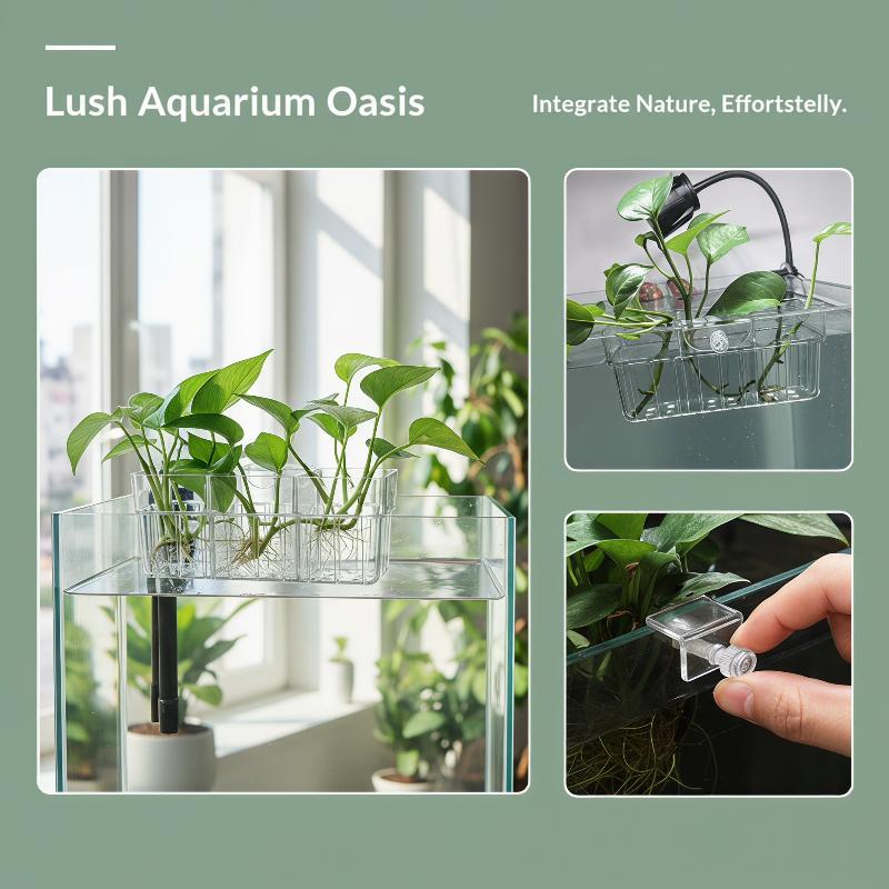 Hydroponic Plant Basket Food G - Aquarium Planting ulasan dan harga