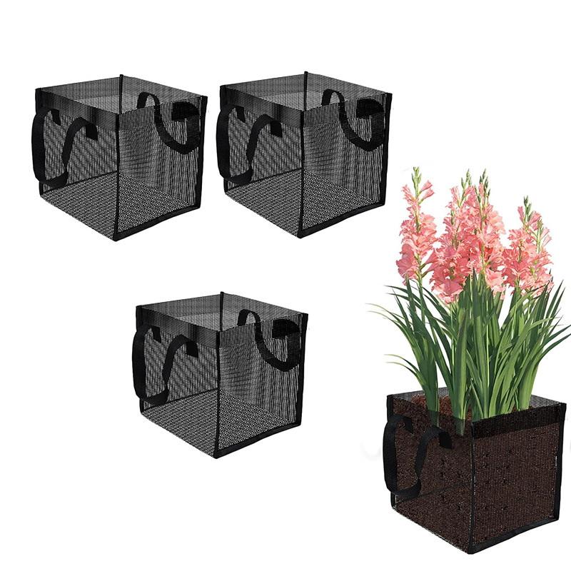 4 Pcs Black Mesh Pond Planting - Aquarium Planting ulasan dan harga