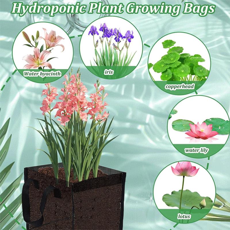 4 Pcs Black Mesh Pond Planting - Aquarium Planting ulasan dan harga