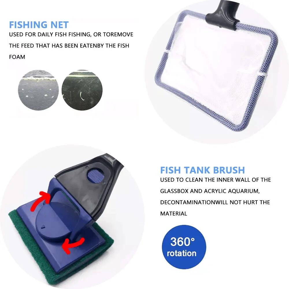 5in1 Aquarium Cleaning Tool Pl - Aquarium Planted Soil ulasan dan harga