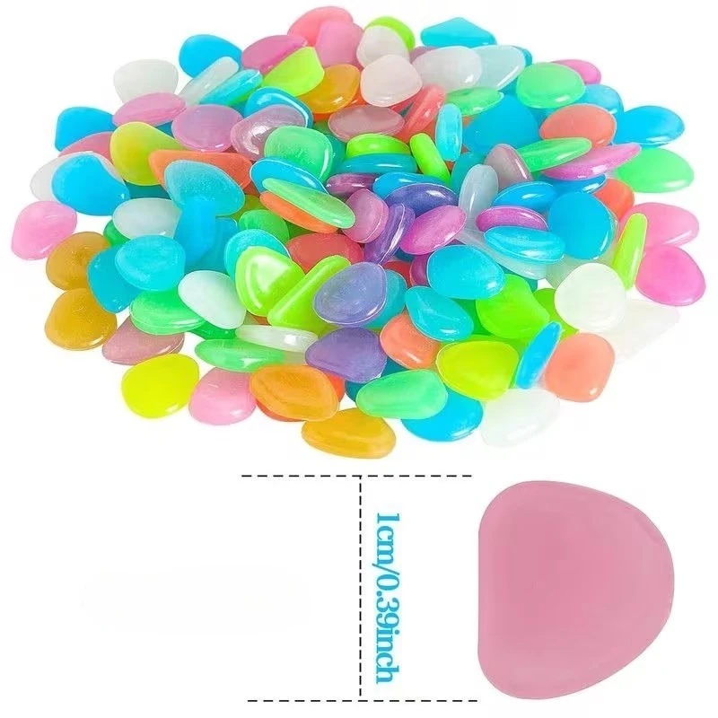 50-200pcs Glow in The Dark Peb - Aquarium Planting ulasan dan harga