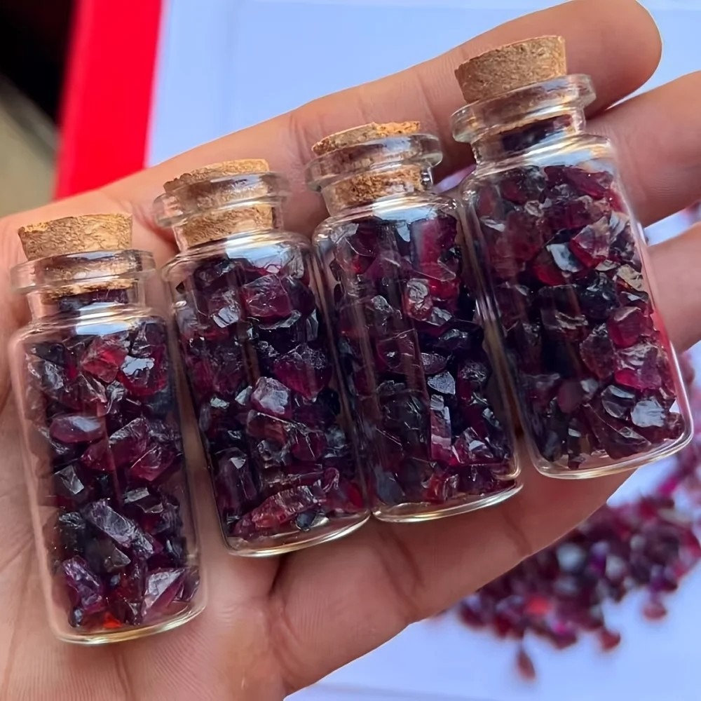 Natural Raw Garnet Gemstone Ch - Aquarium Planted Soil ulasan dan harga