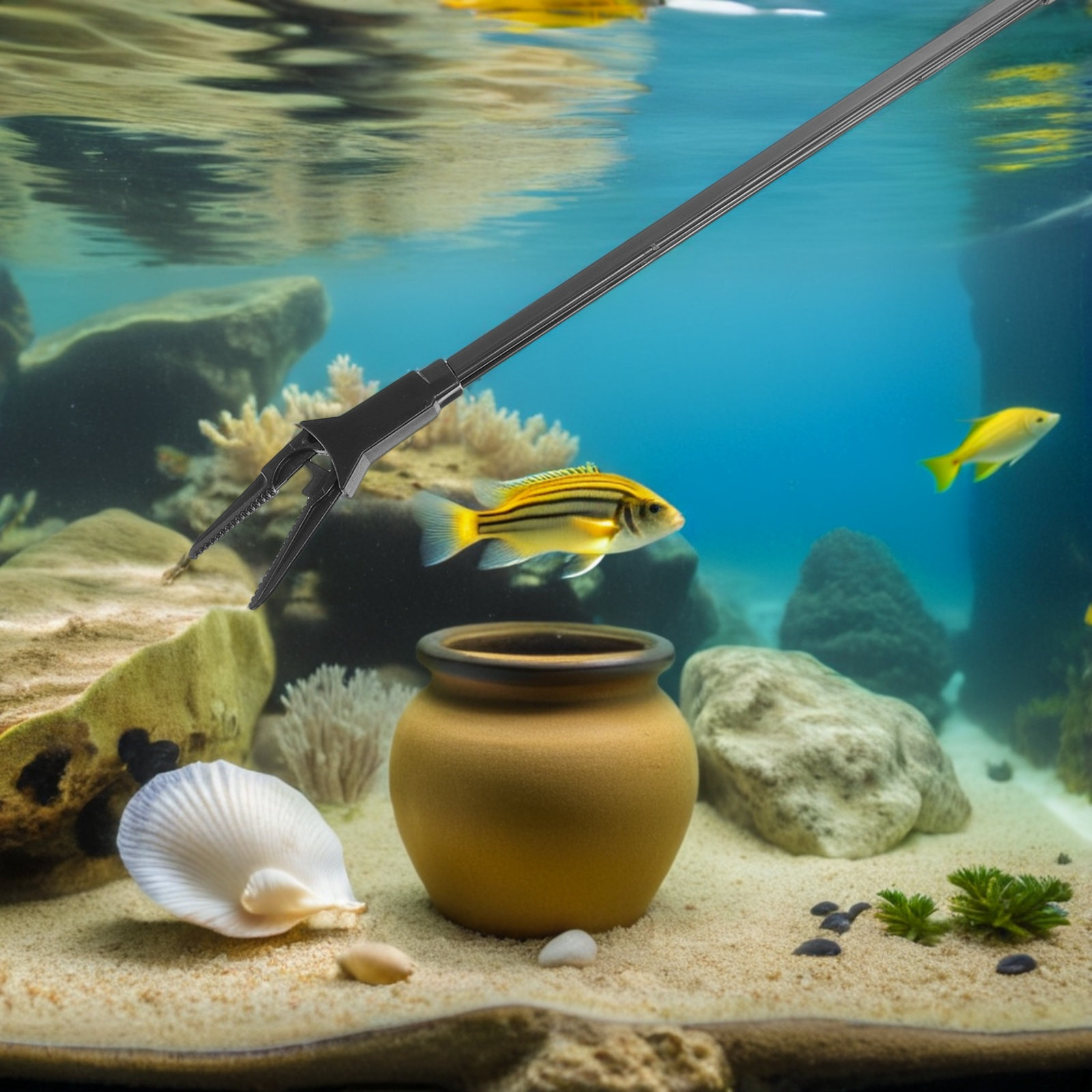 3Pcs Long Reach Aquarium Tweez - Planted Aquarium Tips ulasan dan harga