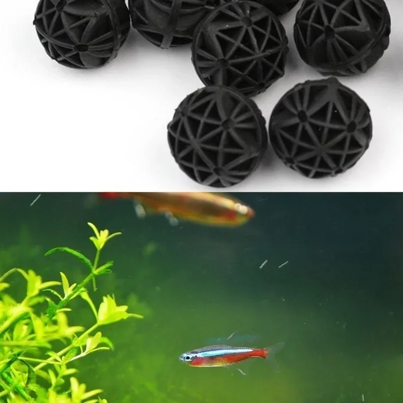 20Pcs 16mm Aquarium Bio Balls  - Planted Aquarium Media ulasan dan harga