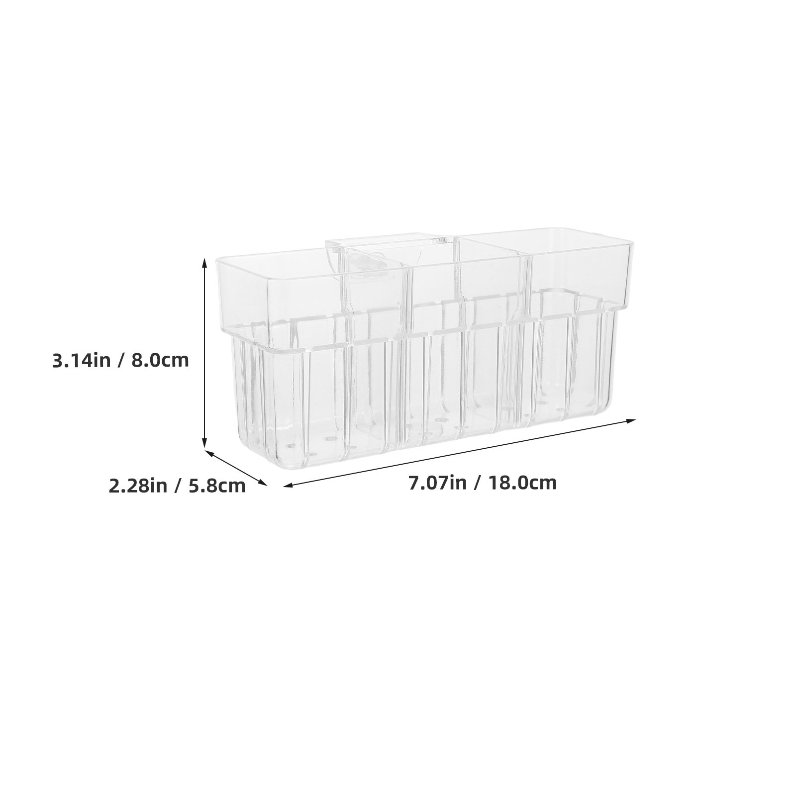 Three Compartment Clear Hydrop - Aquarium Planted Wall ulasan dan harga