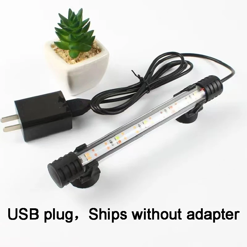 USB Plug Aquarium Light LED Wa - Aquarium Plant Growing ulasan dan harga