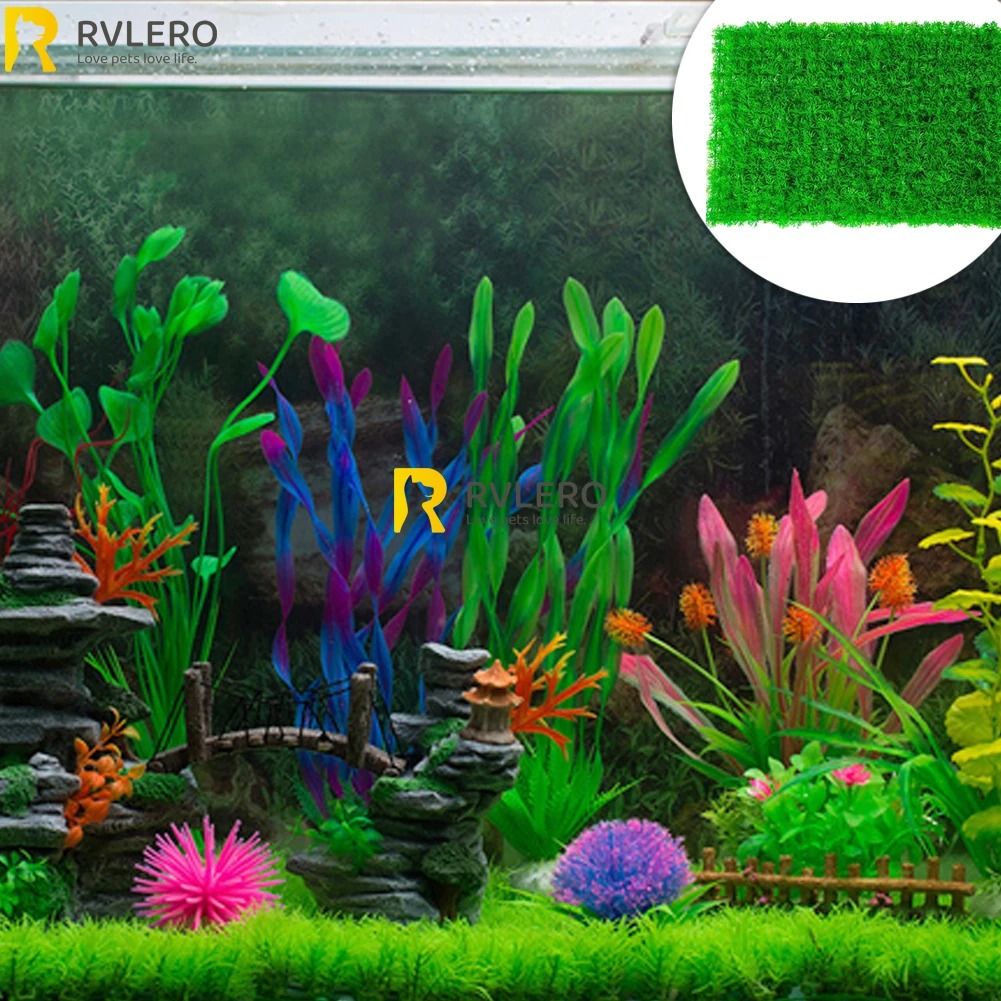 Artificial Grass Lawn Aquarium - Aquarium Plant Live ulasan dan harga