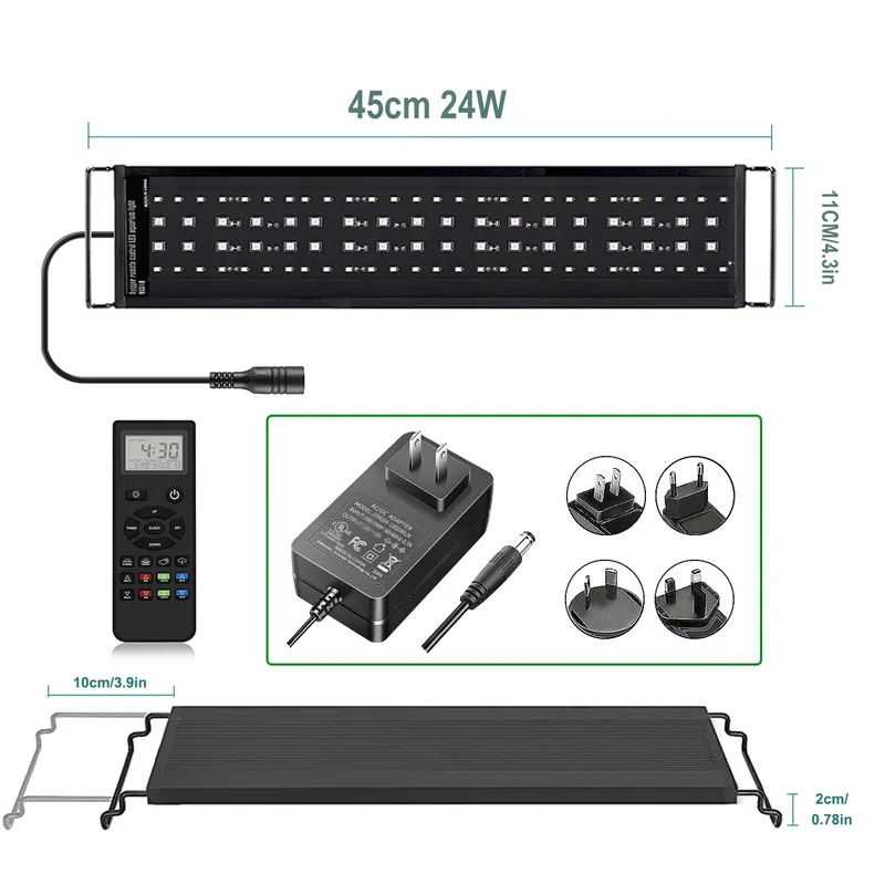 SIROKA 45cm Professional LED F - Aquarium Plant Live ulasan dan harga