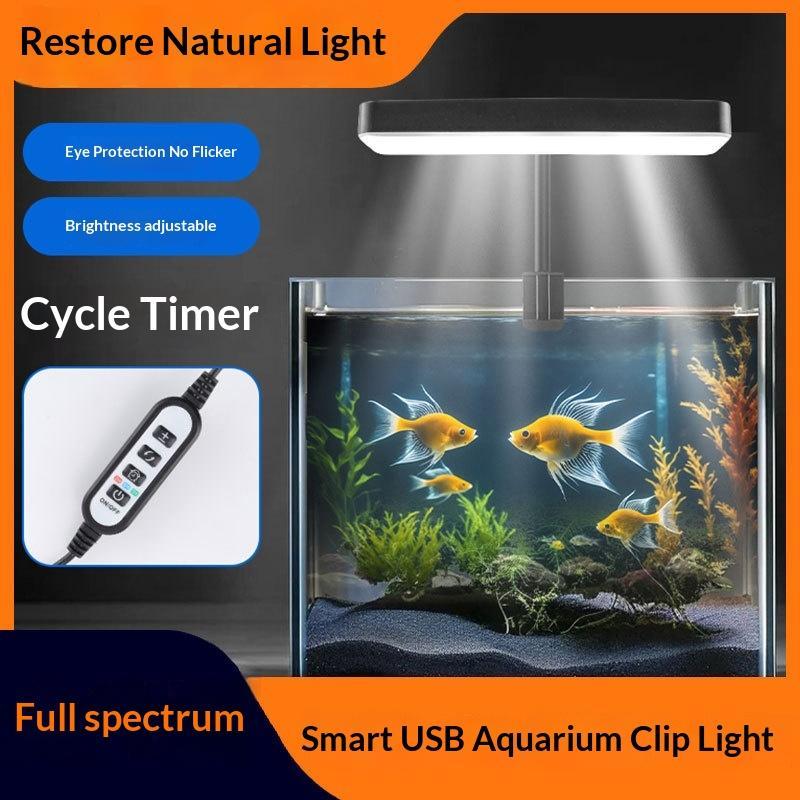 Full Spectrum LED Aquarium Lig - Aquarium Planting ulasan dan harga