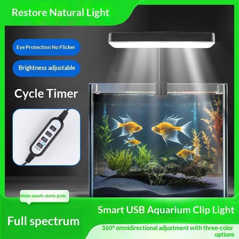 Full Spectrum LED Aquarium Lig - Aquarium Planting ulasan dan harga